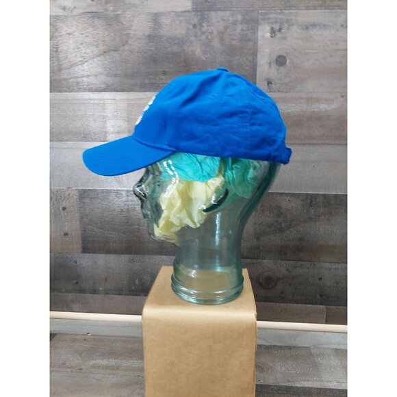 Iowa Cubs Adjustable Blue Baseball Cap With Embroidered Logo - Picture 4 of 8